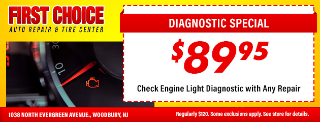 Check Engine Light Diagnostic Special